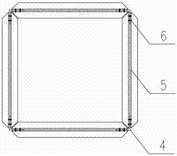 Acute angle steel and triangular space steel structure including the same