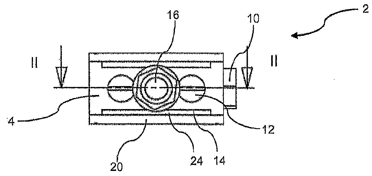 Device for Preheating a Fluid, In Particular Coolant for a Combustion Engine