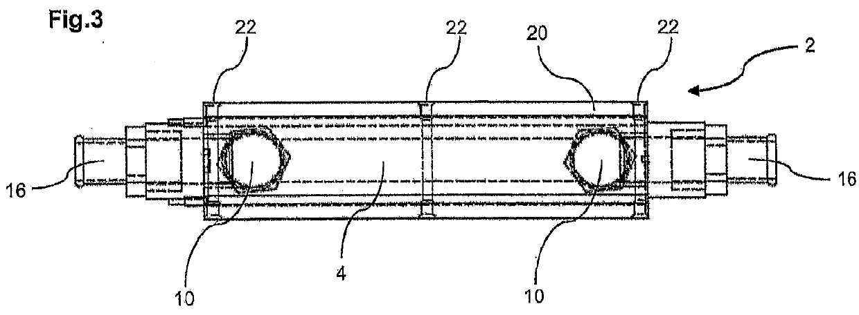 Device for Preheating a Fluid, In Particular Coolant for a Combustion Engine