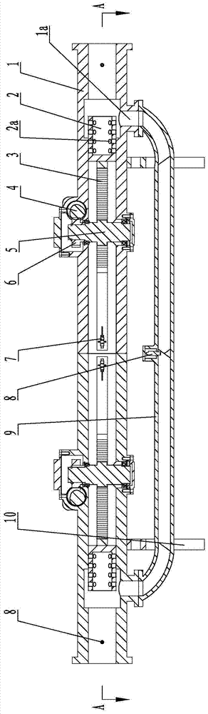 Throttle device with two-stage regulation