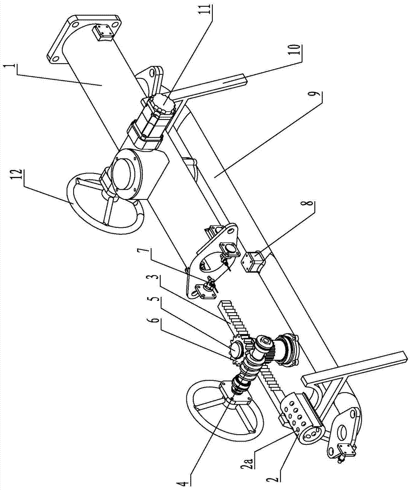 Throttle device with two-stage regulation