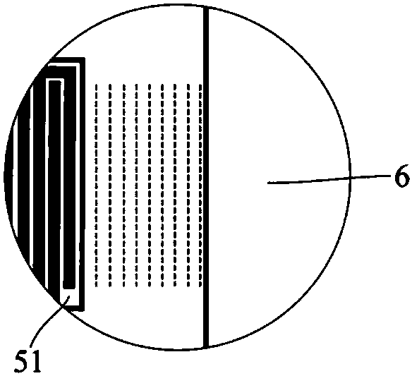 Acoustic surface wave liquid guide device