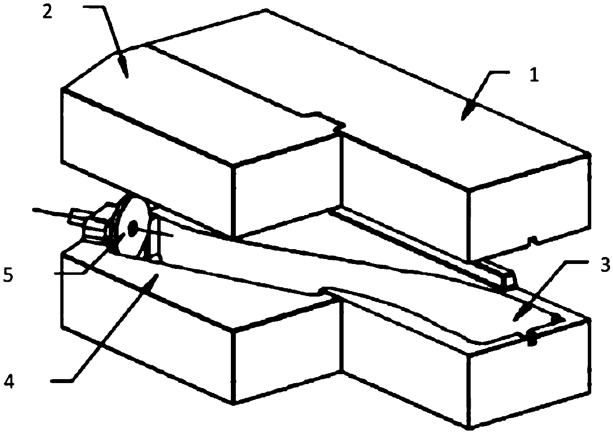 A kind of closed special-shaped pneumatic component forming and correcting general mold and component forming method