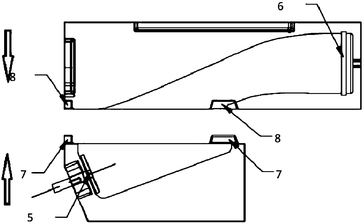 A kind of closed special-shaped pneumatic component forming and correcting general mold and component forming method