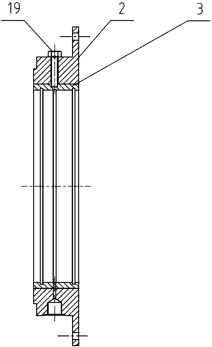 Parameter adjustable squeeze oil film damper performance testing device