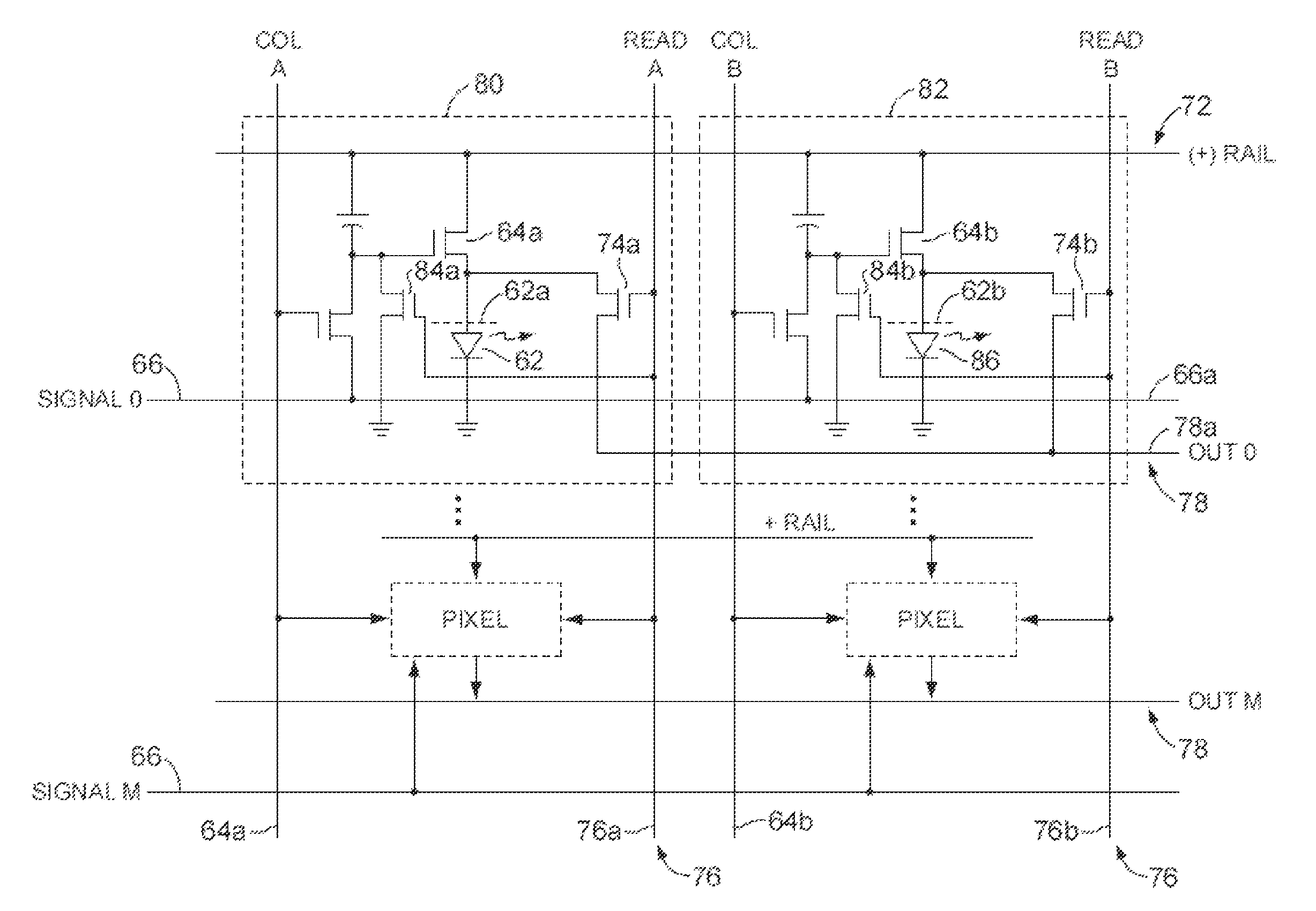 Flat panel display screen operable for touch position determination system and methods