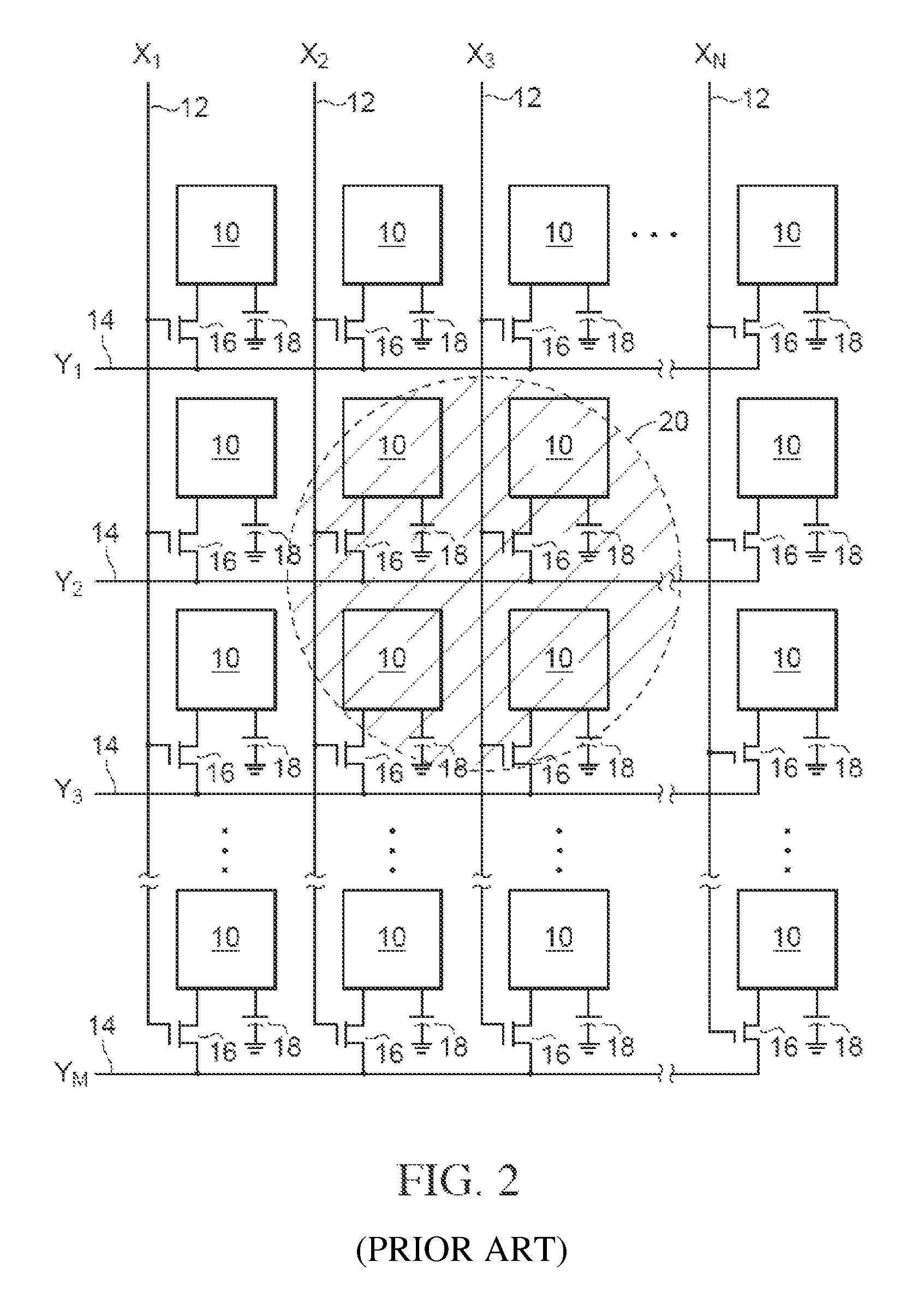 Flat panel display screen operable for touch position determination system and methods