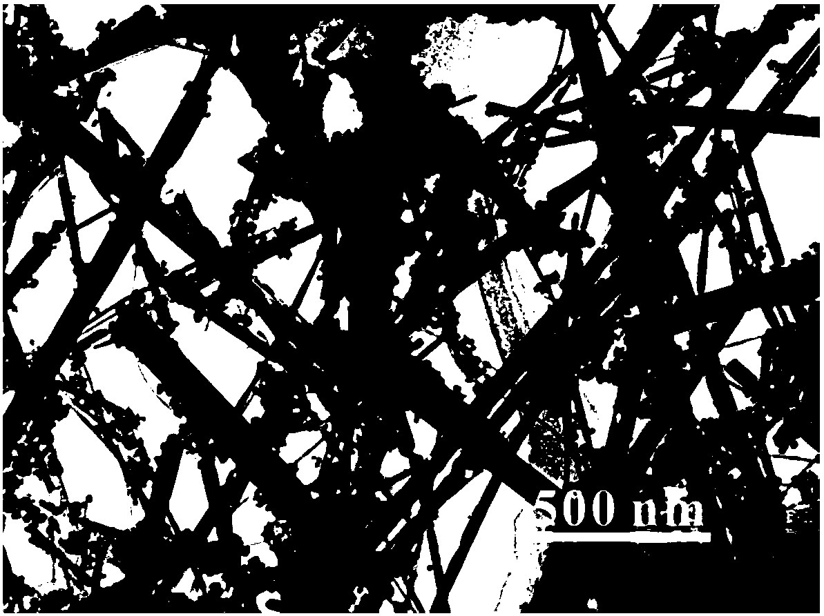 Preparation method of polyaniline compounded zinc bismuthate nano-rods