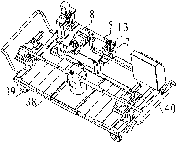 Guide ground wire automatic crimping machine