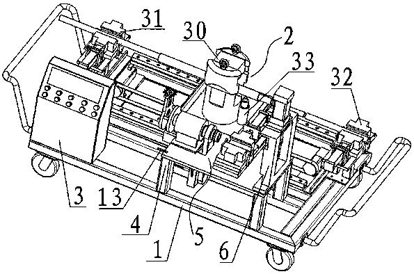 Guide ground wire automatic crimping machine