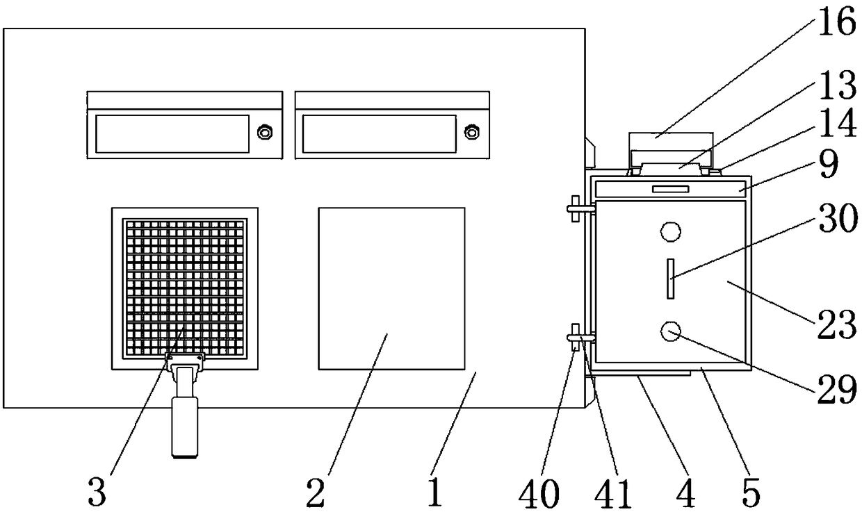 Conveyor net self-cleaning device for frying box