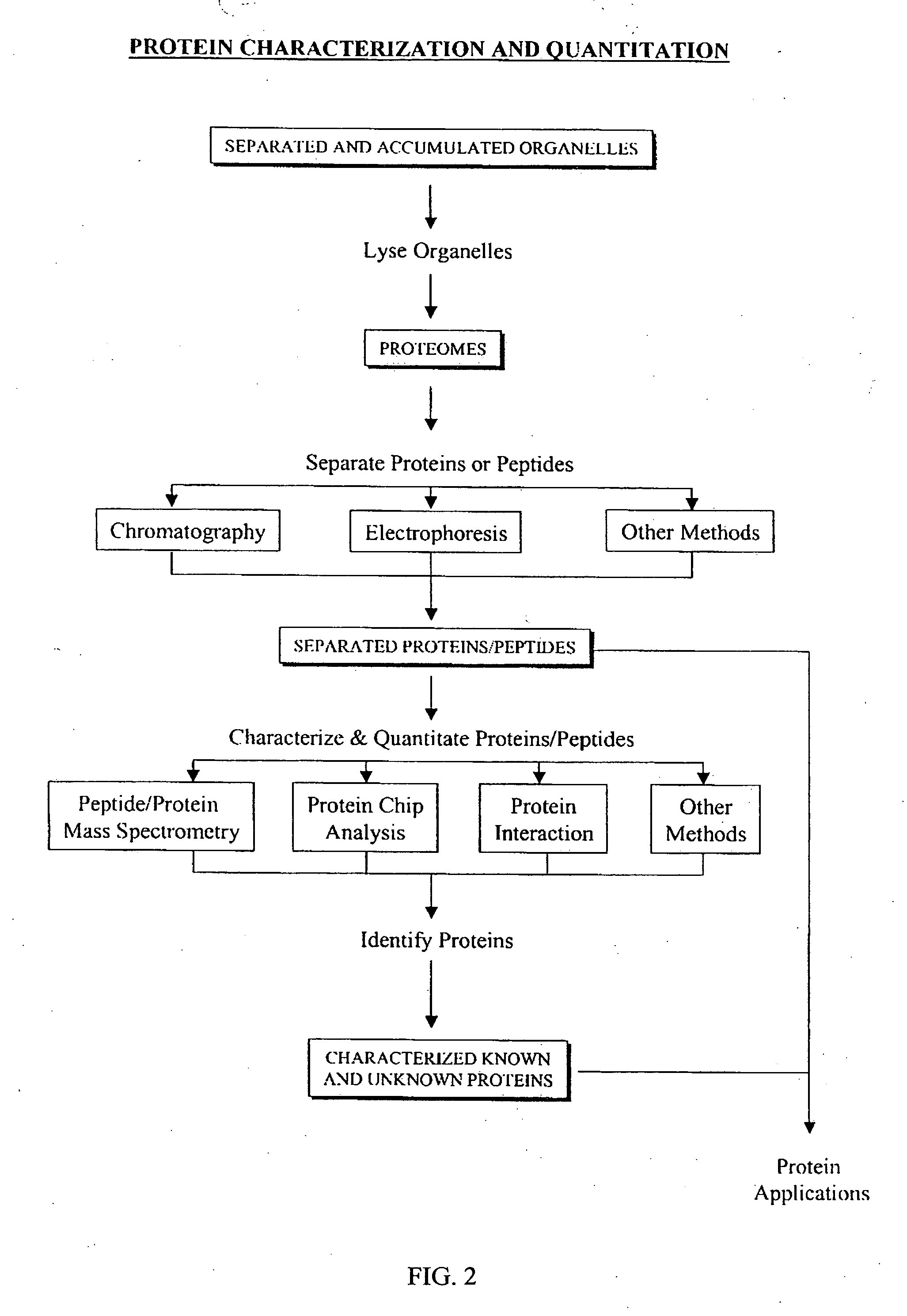 Separation and accumulation of subcellular components, and proteins derived therefrom