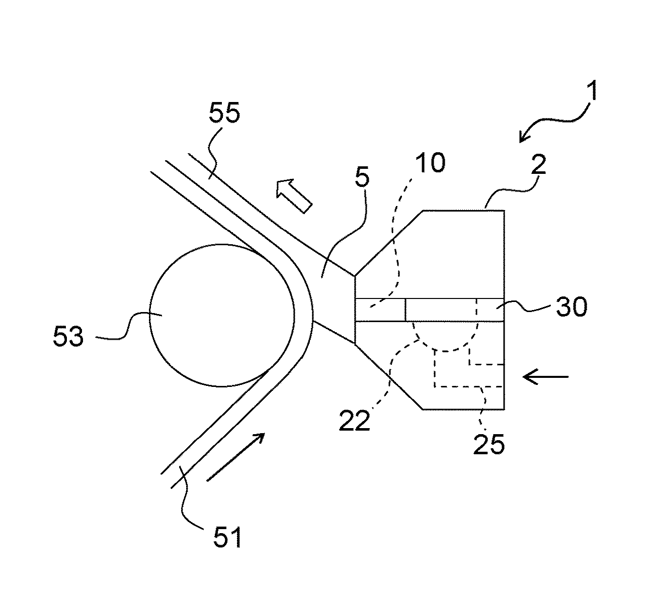 Shim member, die coater, and method for producing coating film