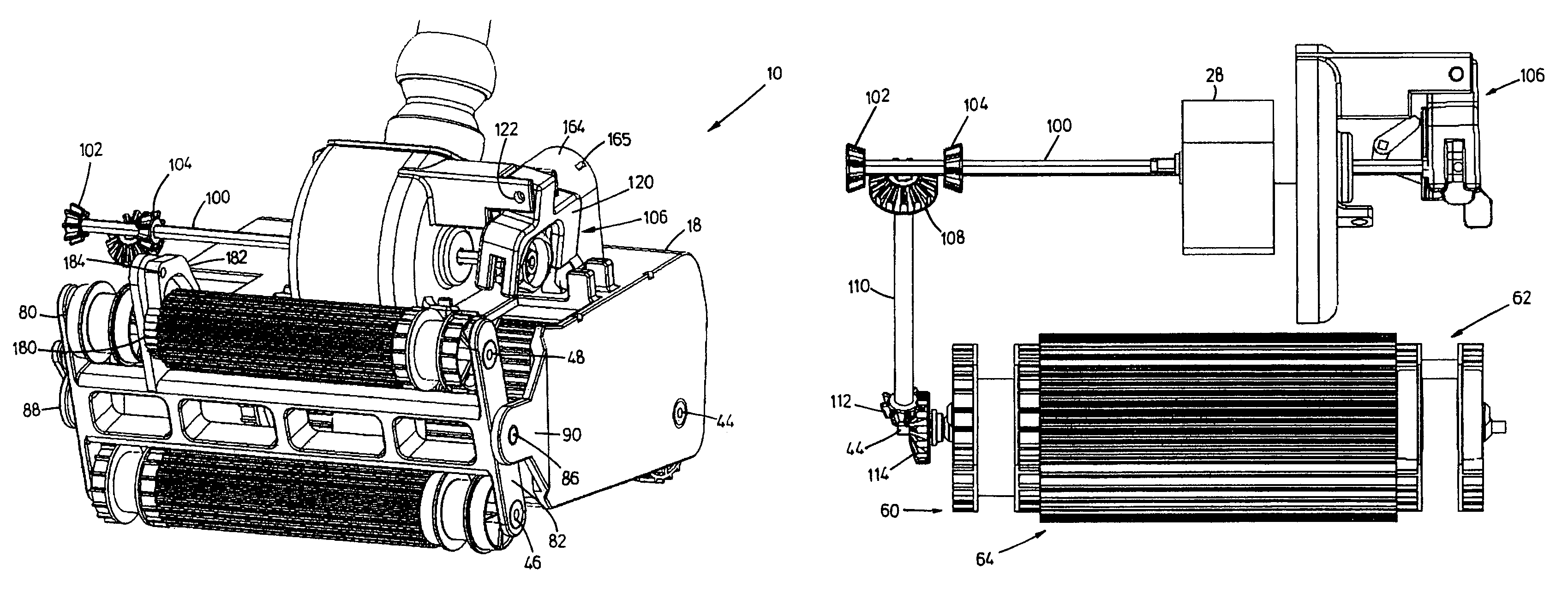 Automatic pool cleaner gear change mechanism