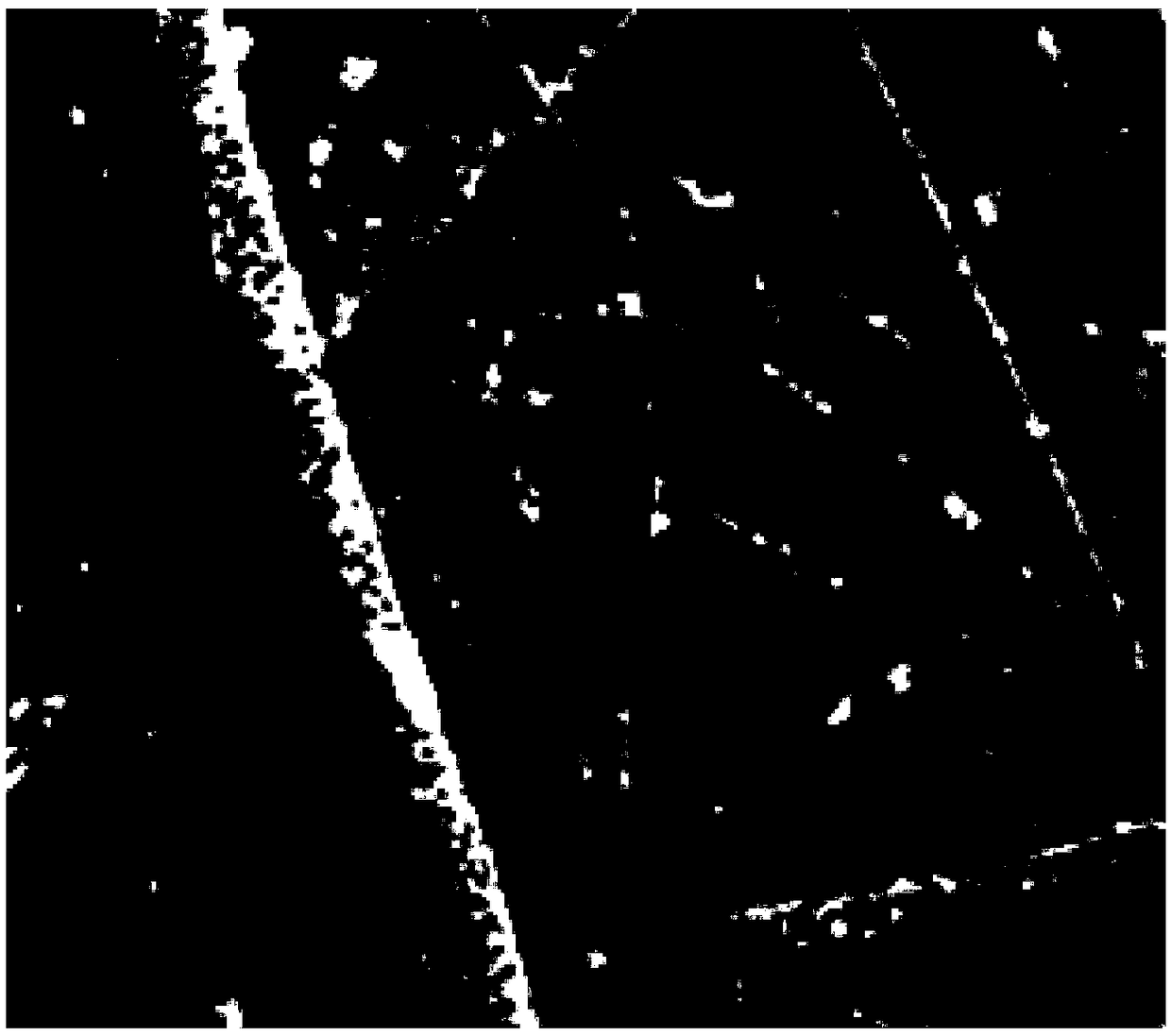 Method for preparing high-efficiency filtration and intelligent antibacterial porous nanofiber membrane