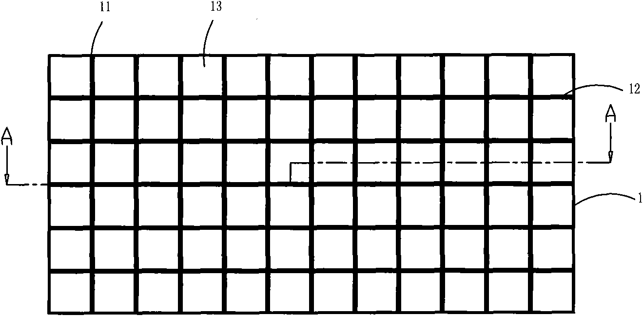 Transparent veil with evenly dispersed LED pixel points