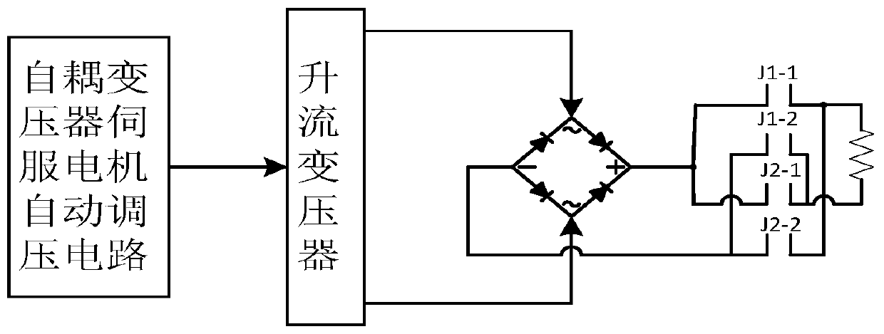 Large current generating device for calibrating current transformer and its control method