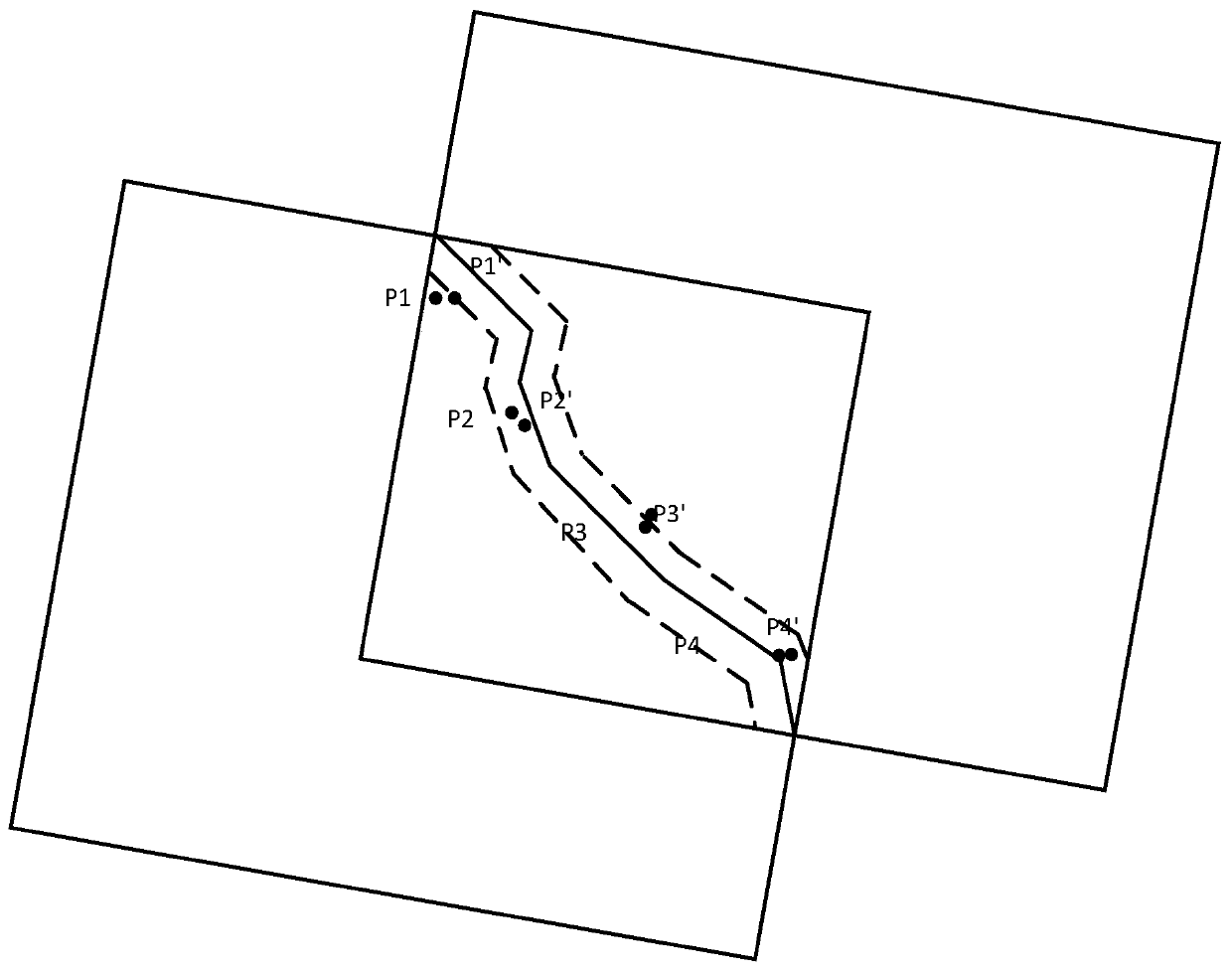 A Method for Removing Homogenous Points in Orthophoto Mosaic and Edge Matching