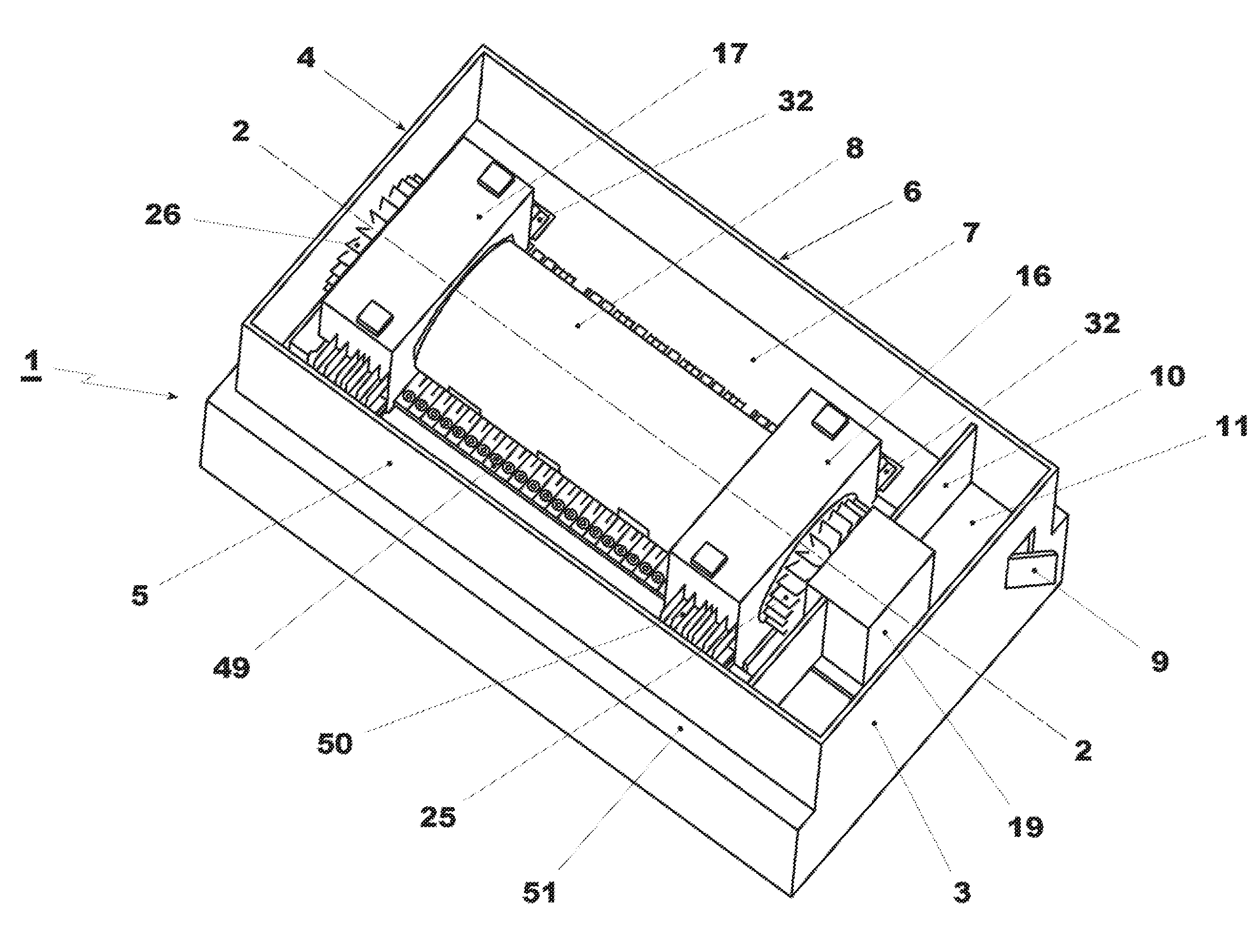 Acoustic alternator delimitation