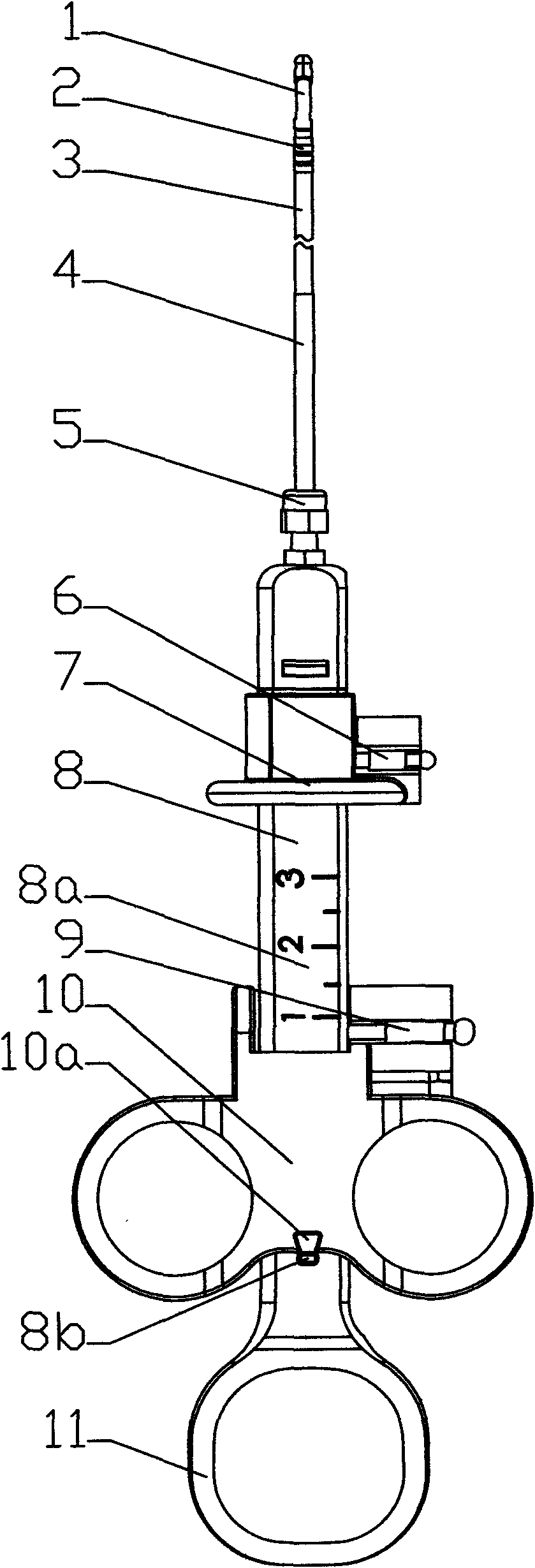 Multifunctional endoscopic minimally invasive hoe scaler