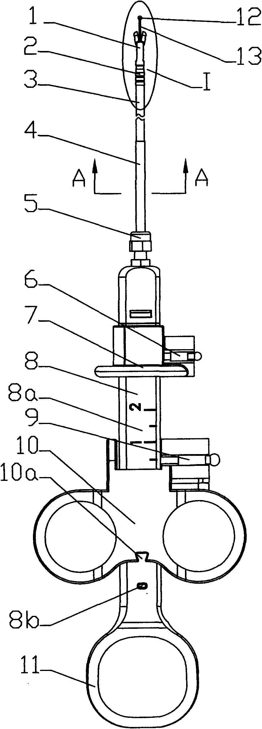 Multifunctional endoscopic minimally invasive hoe scaler