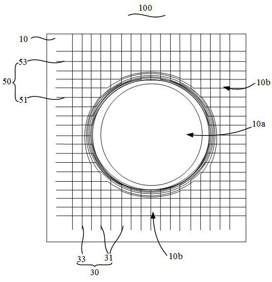 Array substrate, display panel and electronic equipment