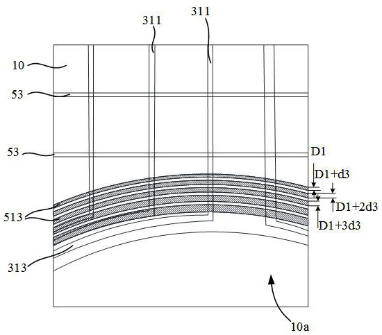 Array substrate, display panel and electronic equipment