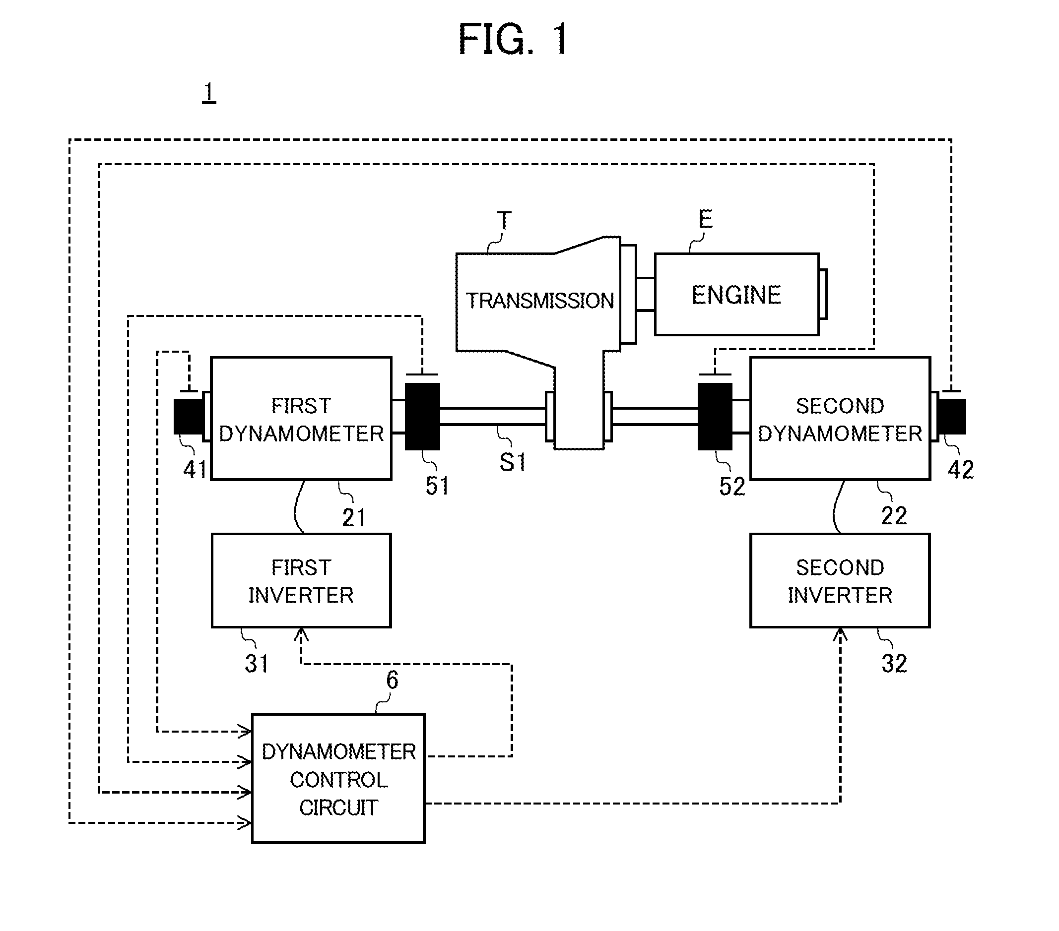 Testing system for drivetrain