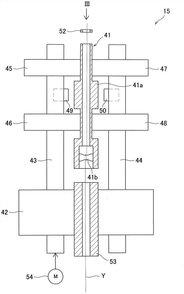 False twist processing machine