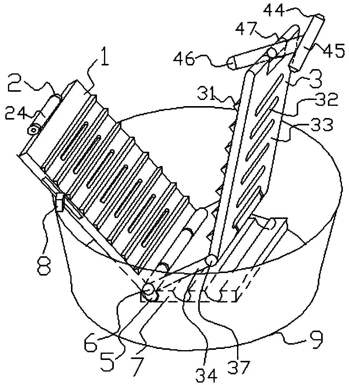 Manual clothes washing device