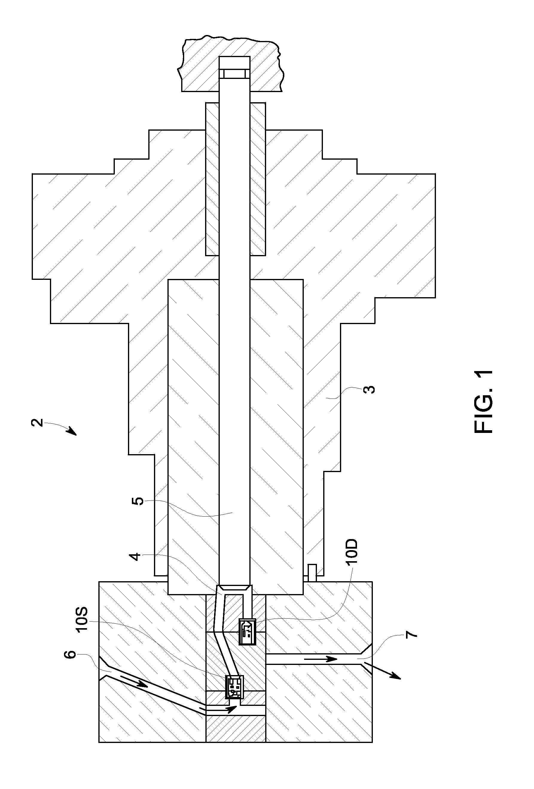 Differential pressure valve with parallel biasing springs and method for reducing spring surge