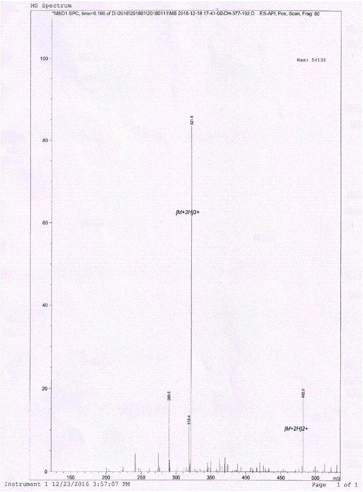 Antibacterial pentapeptide derivative and application thereof