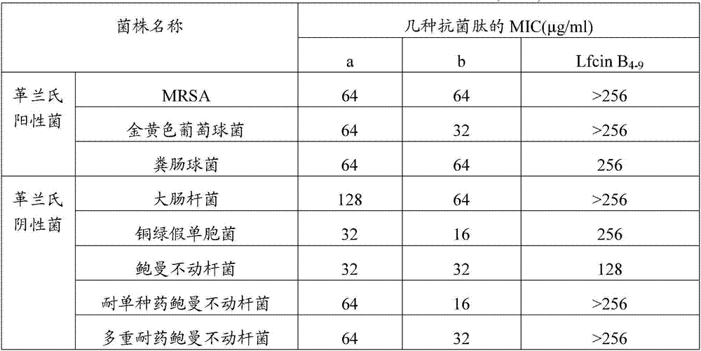 Antibacterial pentapeptide derivative and application thereof