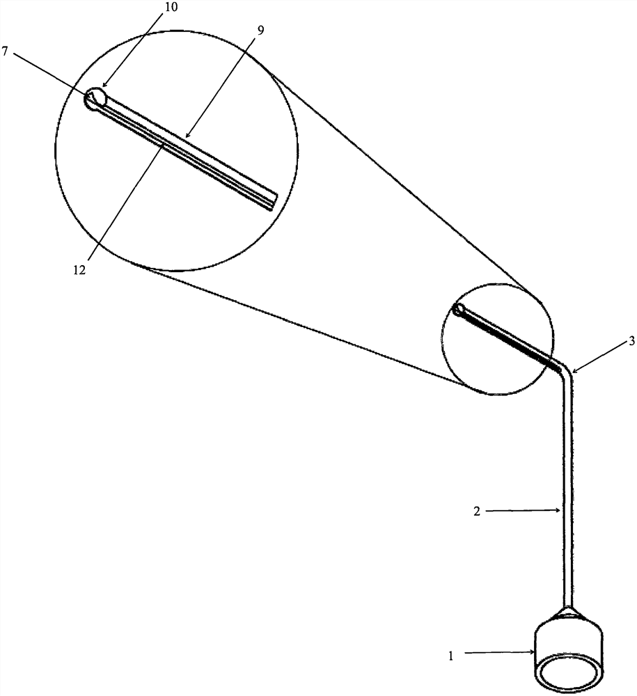 Minimally invasive treatment auxiliary device for carpal tunnel syndrome and use method thereof