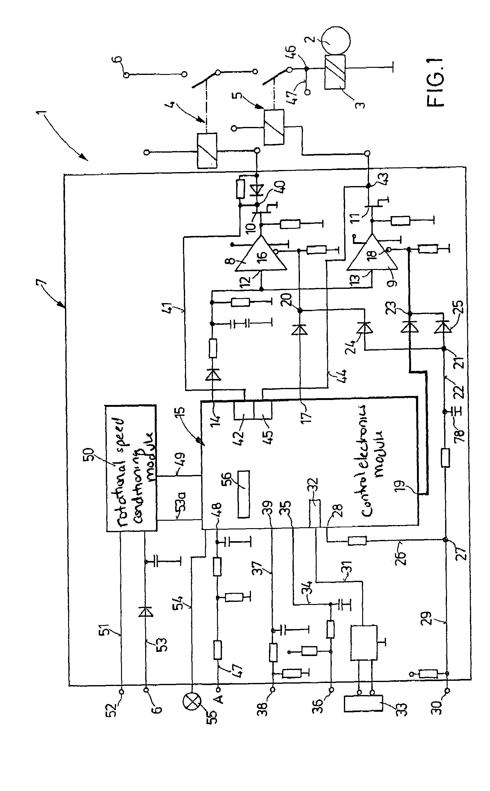 Starter device for an internal combustion engine as well as a method for starting an internal combustion engine