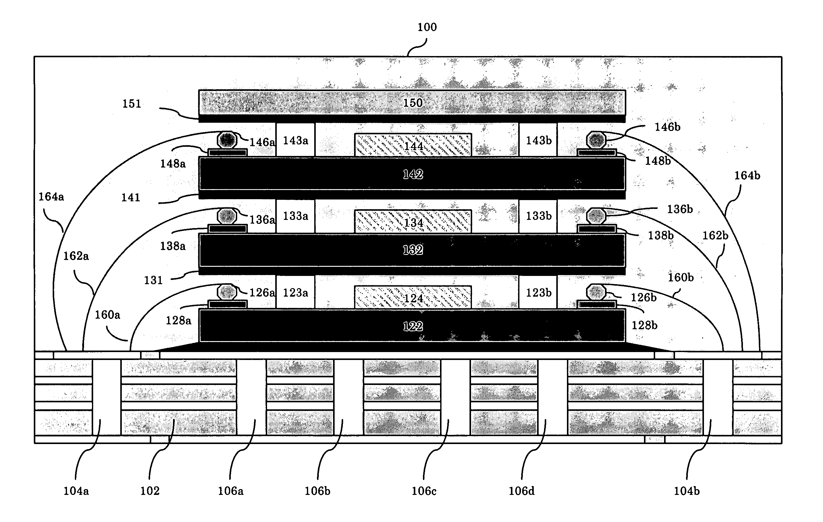 Packaged electronic devices and process of manufacturing same