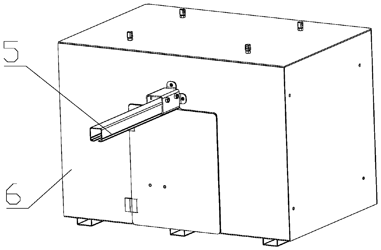 Automatic charging device for intrinsic safety type inspection robot