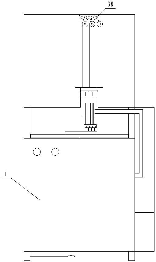 Broom automatic knitting machine