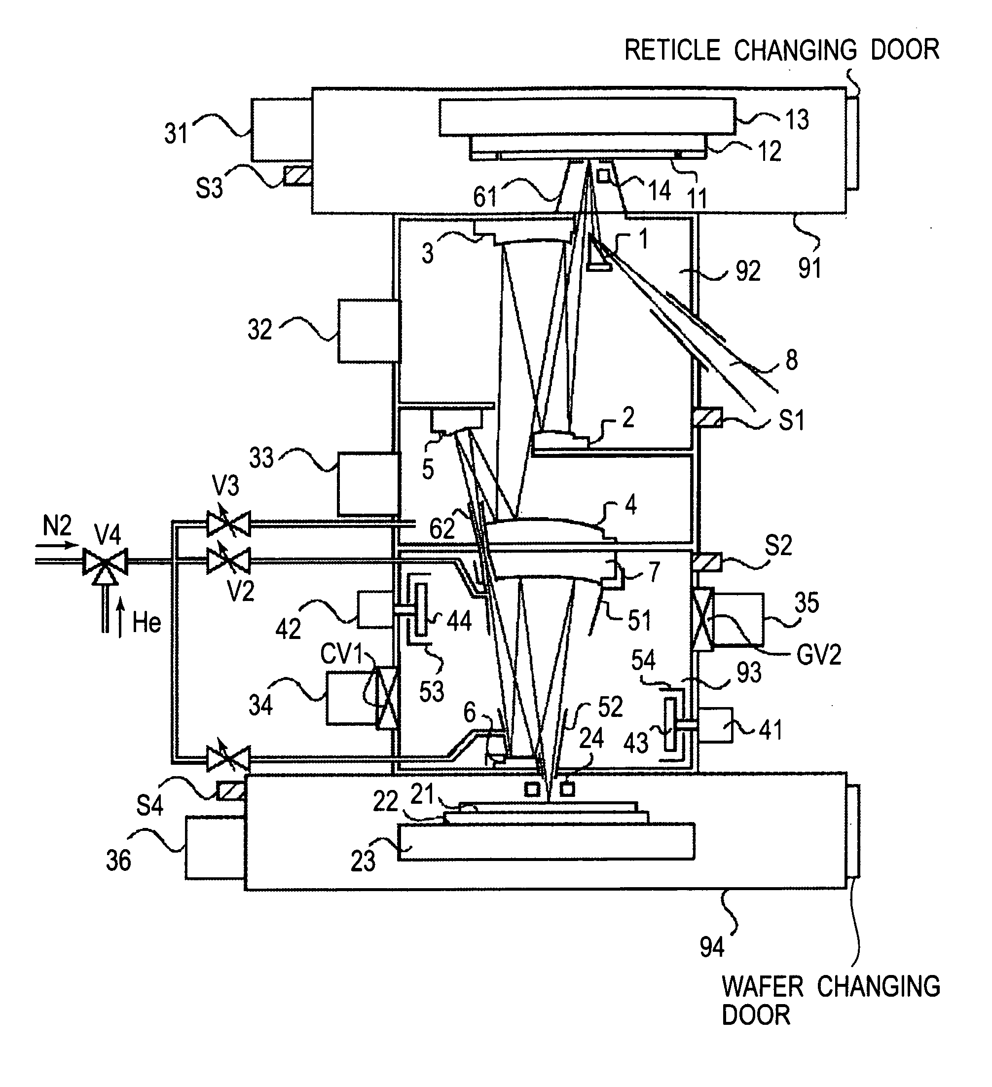 Exposure apparatus, and device manufacturing method using the same