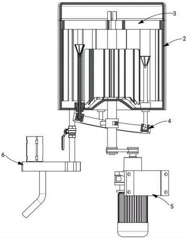 Double-stirring automatic chemical fertilizer stirring device