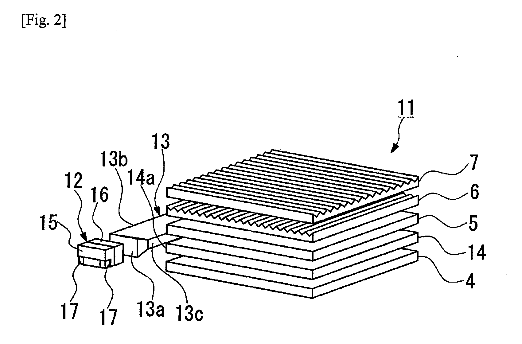 Planar Light-emitting Device and Display Apparatus Having the Same