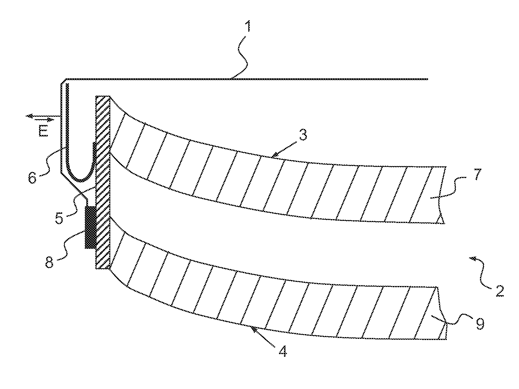 Radio Wave Transmitting Device, Antenna and Spacecraft