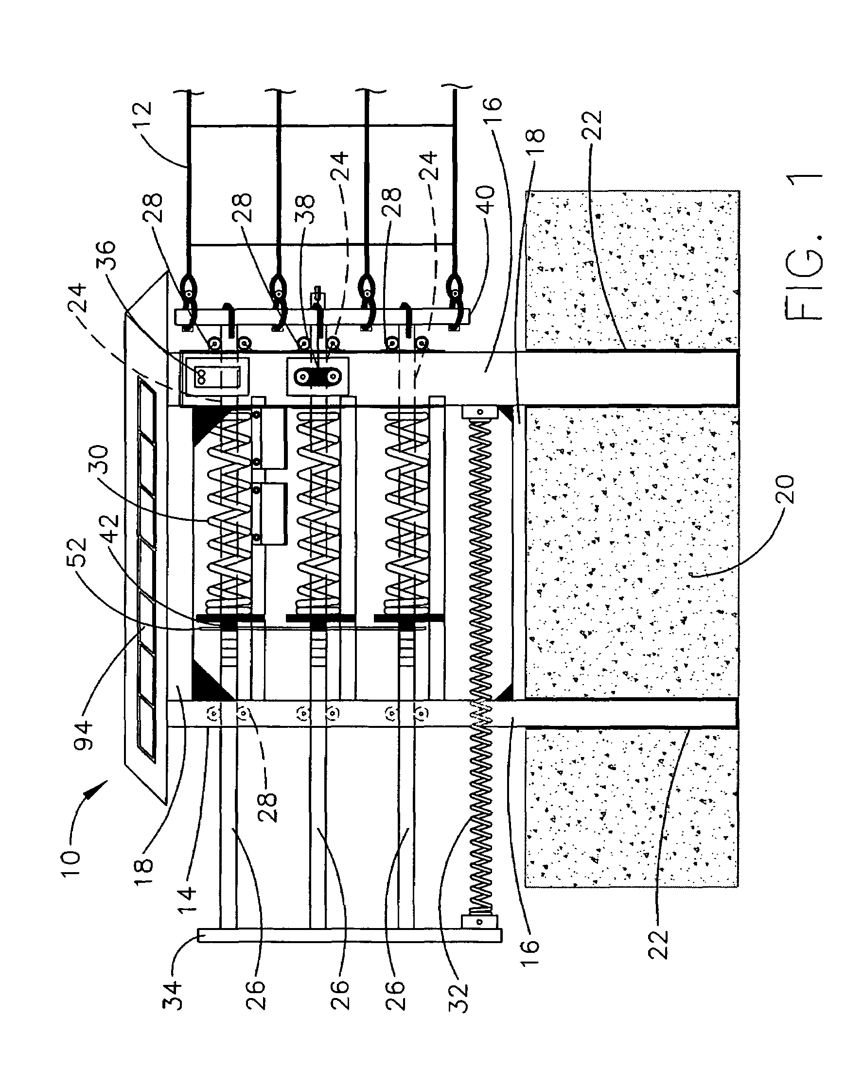 Retractable wide-span vehicle barrier system