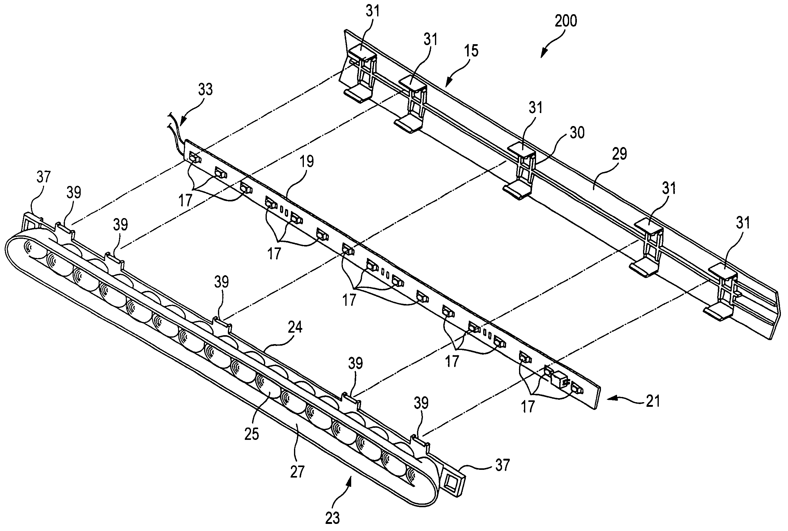 Illuminating panel and illuminating device