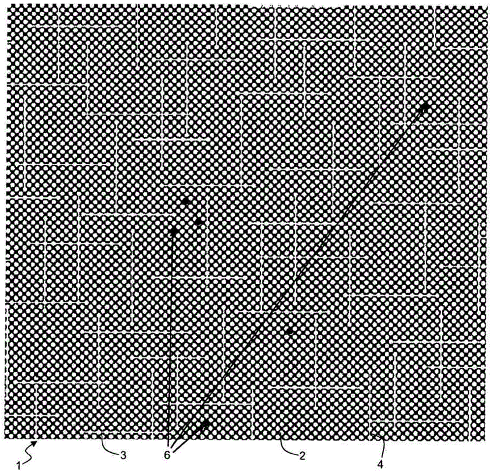 Cloth-like textured nonwoven fabric containing papermaking fibers, press roll, and manufacturing method thereof