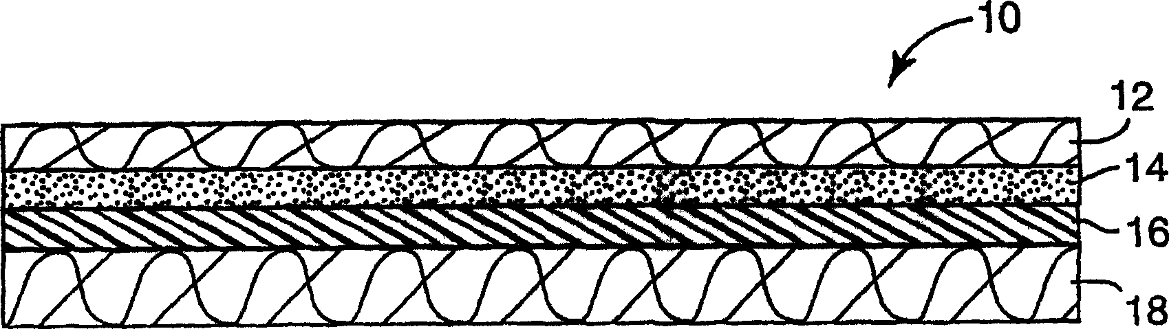 Process for preparing a k-type polarizer