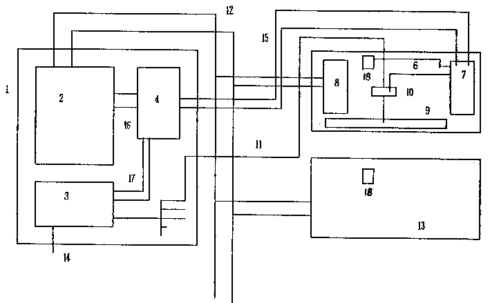 Oxygen bar type one driven multiple air conditioner capable of changing oxygen content