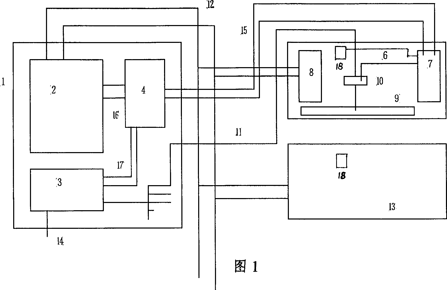 Oxygen bar type one driven multiple air conditioner capable of changing oxygen content