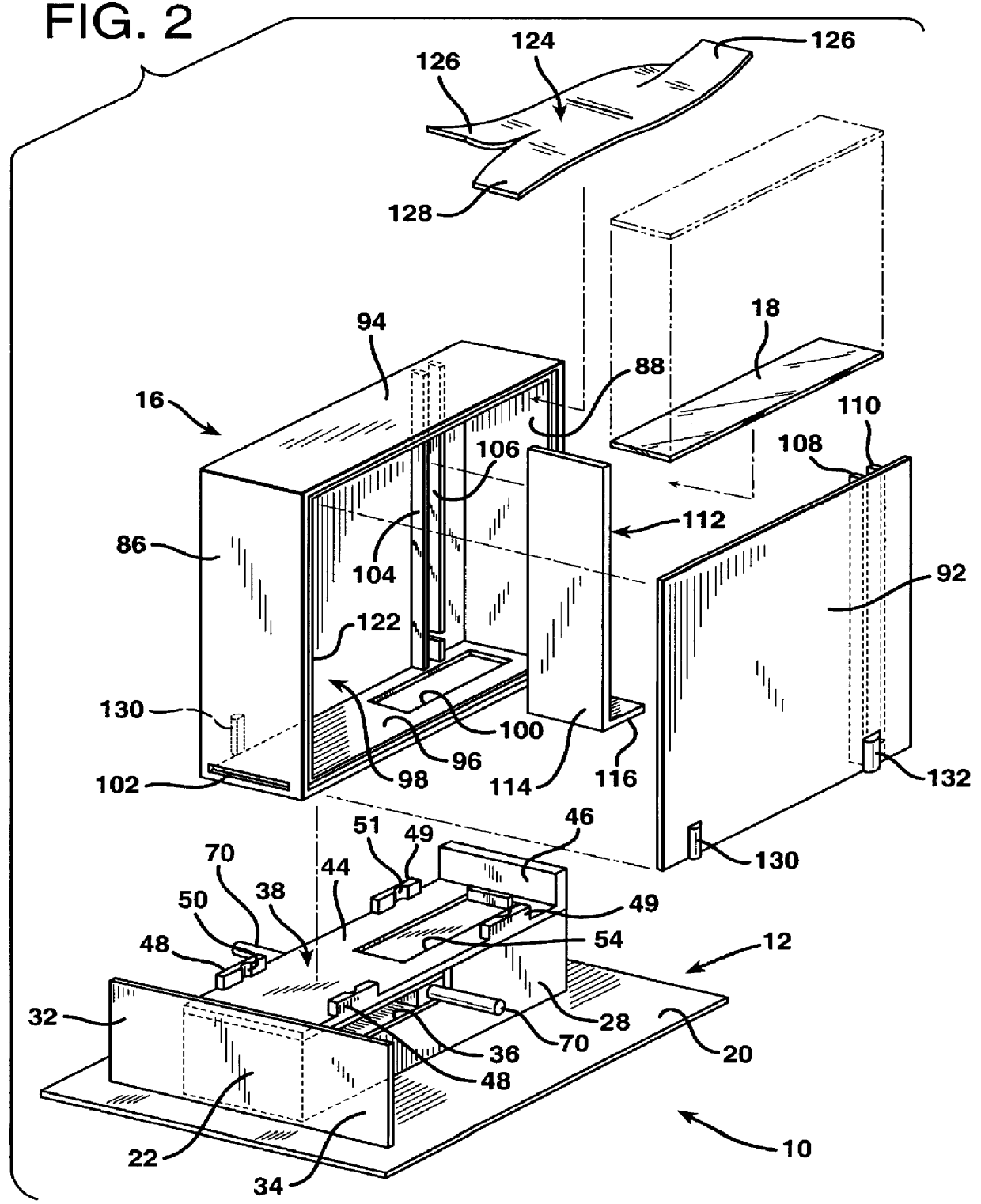 Disposable microscope slide dispenser