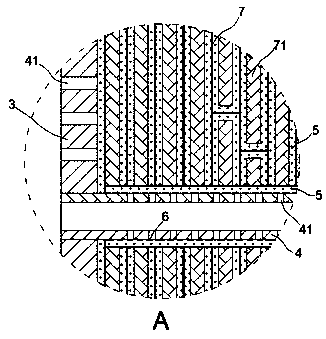 Reverse osmosis membrane element of water purifier